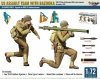 Mirage Hobby 720010 US ASSAULT TEAM WITH BAZOOKA, WW2 US GIs with Bazooka M1A1 Rocket Launcher Normandy, 1944 1/72